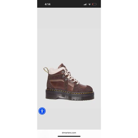 Dr.Martens Brown Boots - Picture 6 of 10